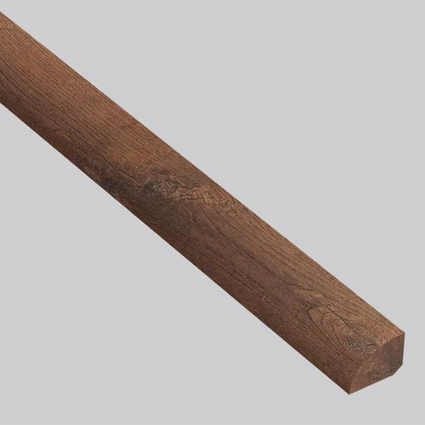 Smithcliffs Hillsdale Semi Gloss Quarter Round Wood Look Rigid Core Moldings 0.64x0.75