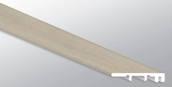 Cyrus 2.0 Honeybella Oak Semi Gloss End Cap Wood Look Lvt Moldings 1.5x0.25