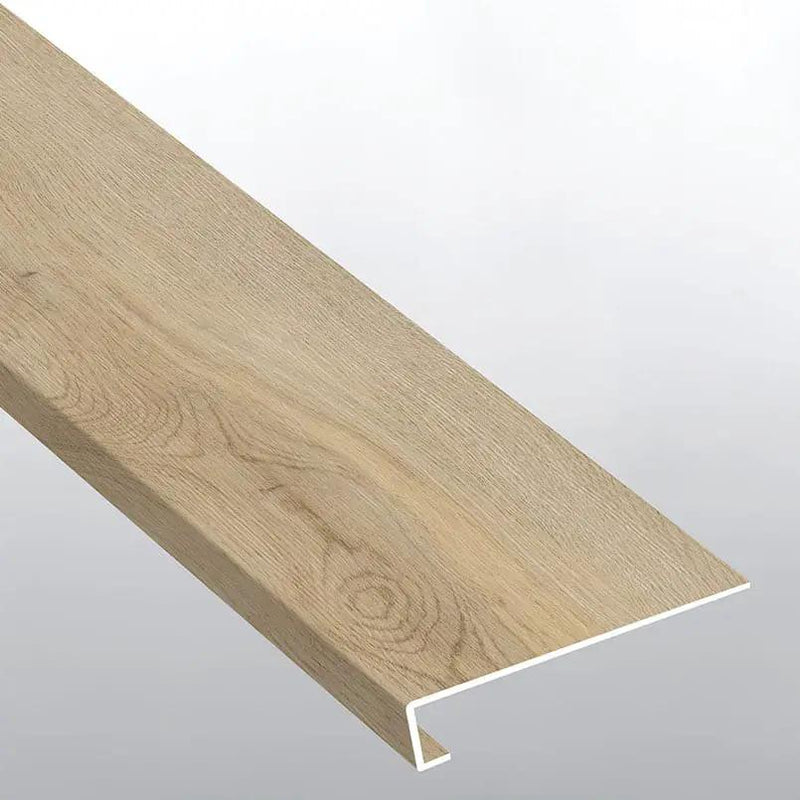 Laurel Honey Hollow Semi Gloss Wood Look Lvt Moldings 12x1.25 0.18 inch close up