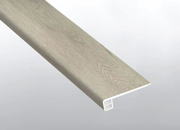 Cyrus Kardigan Semi Gloss Flush Stair Nose End Cap Wood Look Lvt Moldings 2.75x0.75