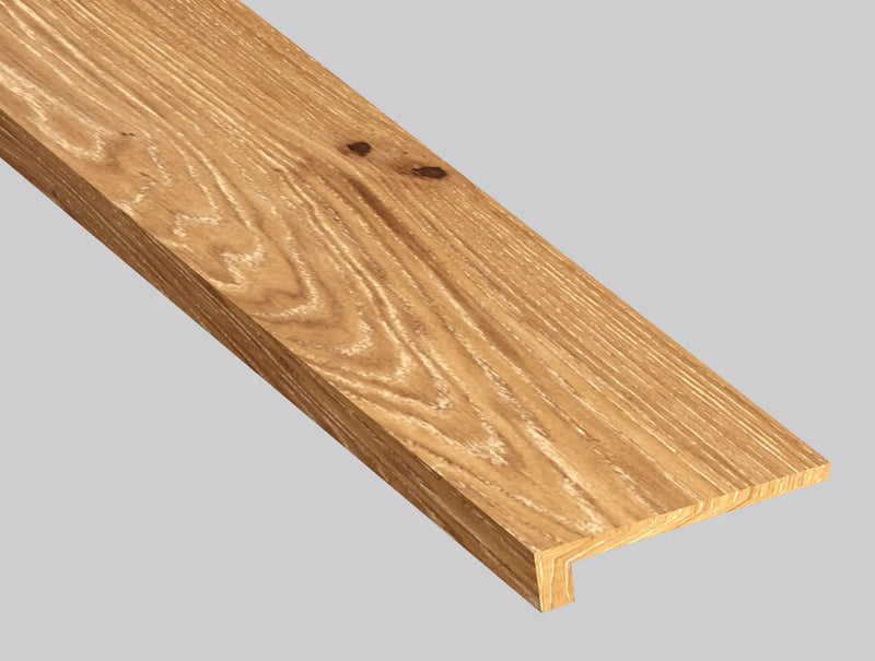 Mccarran Kentsea Oak Brushed Wood Look Moldings 0.63x0.63 close up