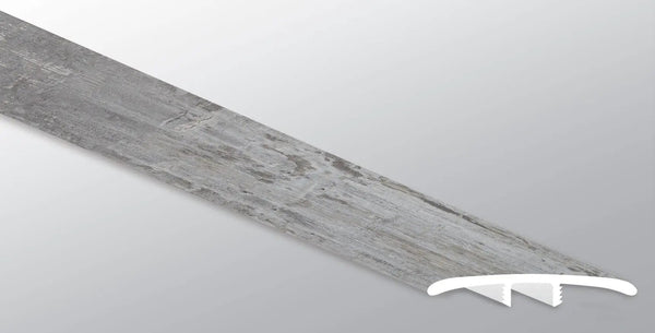 Andover Kingsdown Gray Semi Gloss T Molding Wood Look Lvt Moldings 1.77x0.28