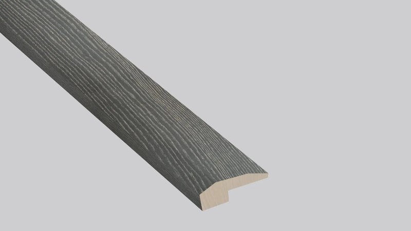 Woodhills Liora Oak Wood Semi Gloss End Cap Look Moldings 1.5x0.52 close up