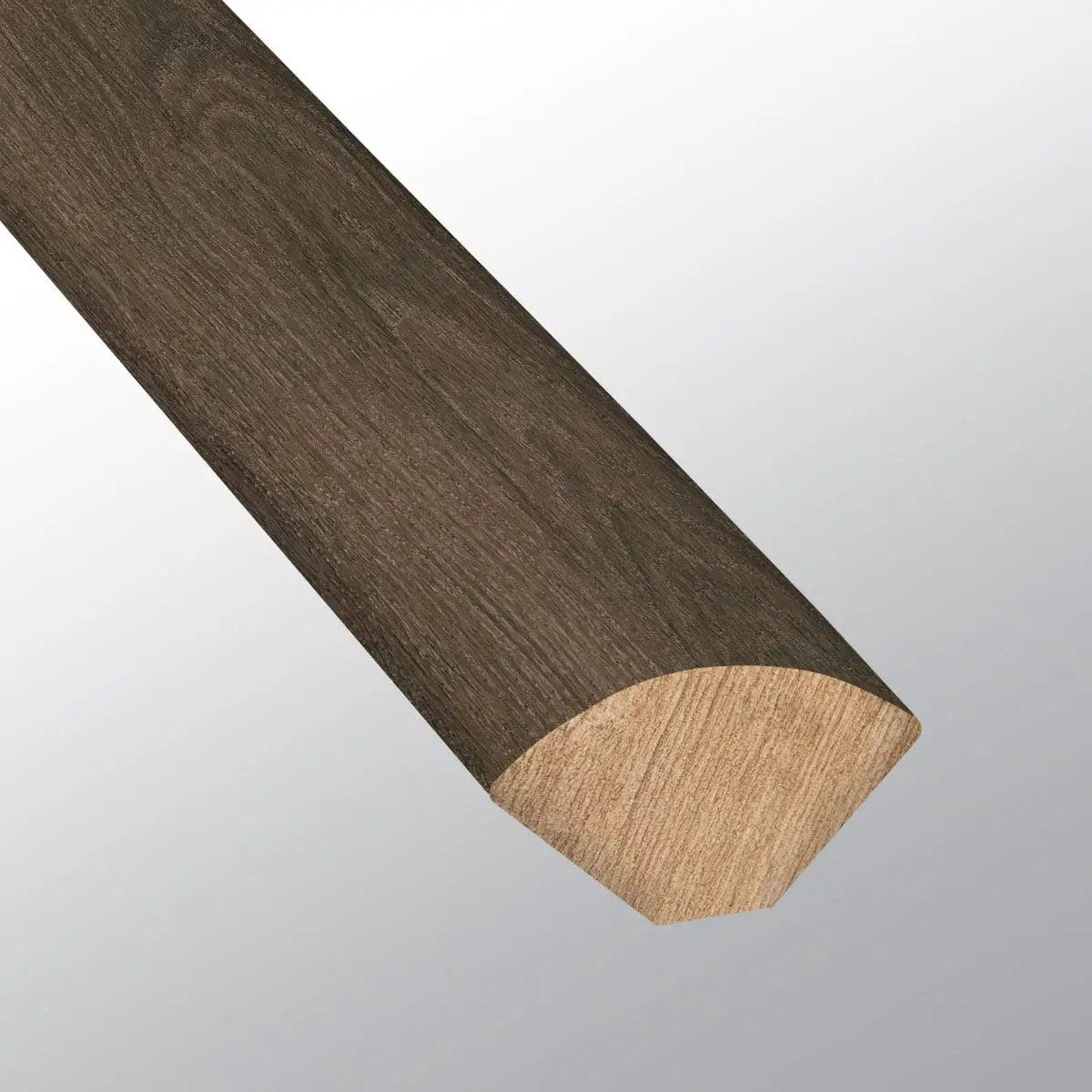 Acclima Louis Hill Semi Gloss Quarter Round Wood Look Lvt Moldings 0.64x0.75 close up