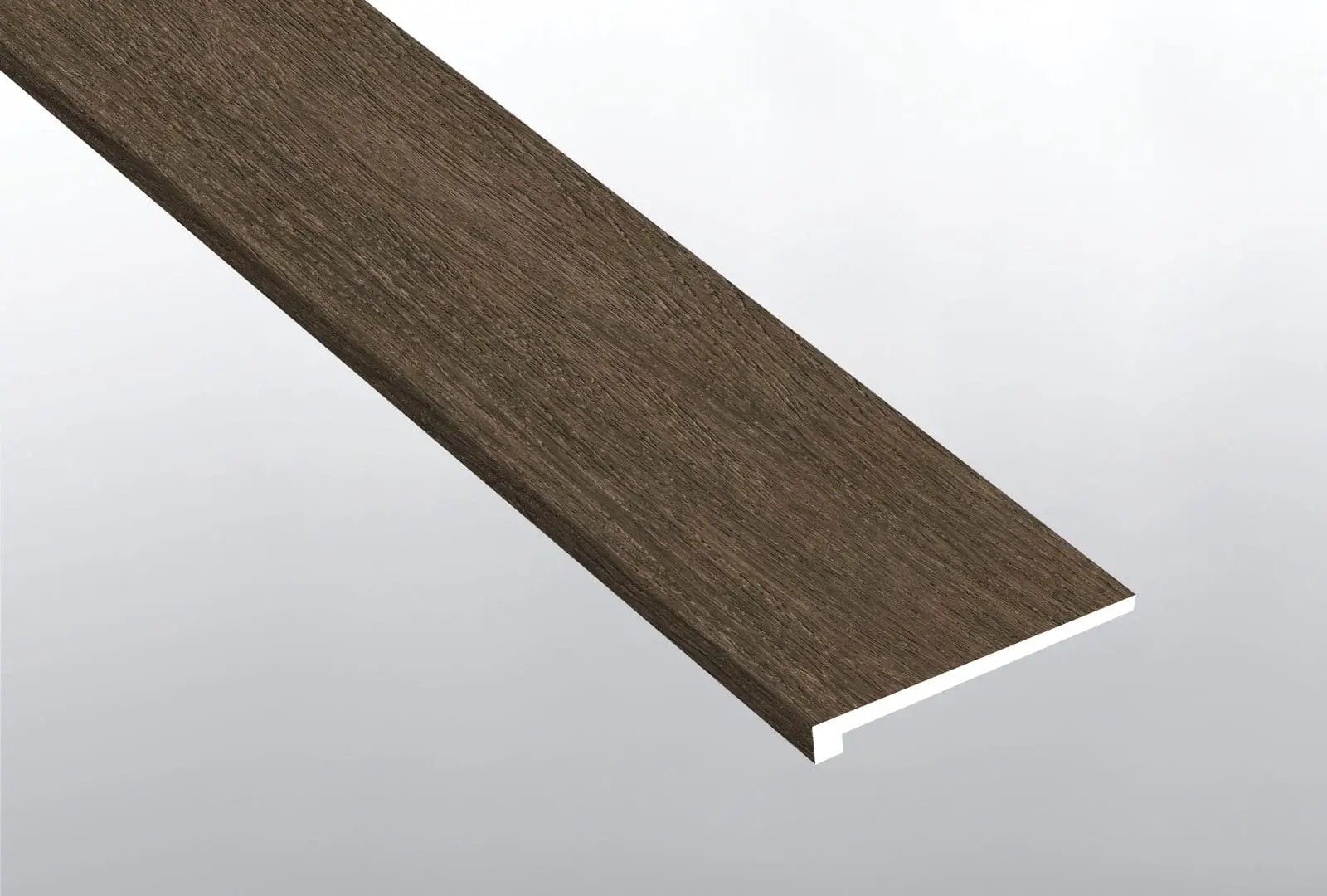 Acclima Louis Hill Semi Gloss Wood Look Lvt Moldings 12x1.25 close up