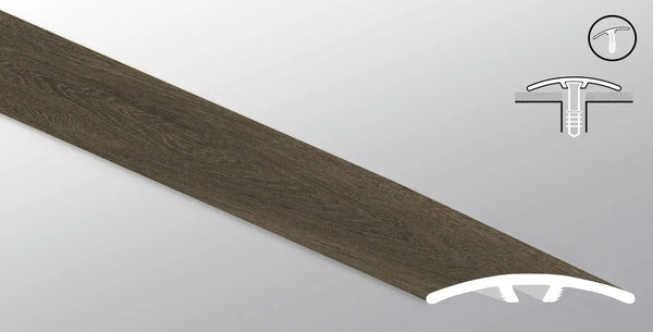 Acclima Louis Hill Semi Gloss Stair Riser Wood Look Lvt Moldings 1.59x0.18