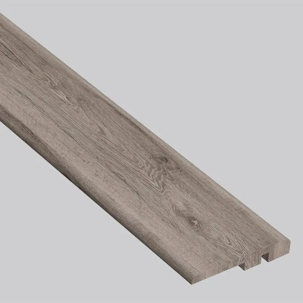 Smithcliffs Malton Semi Gloss End Cap Wood Look Rigid Core Moldings 1.5x0.25