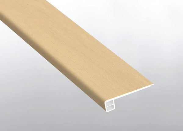 Wayne Parc Mellshire Semi Gloss Flush Stair Nose End Cap Wood Look Lvt Moldings 2.75x0.75