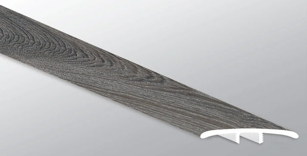 Glenridge Midnight Maple Semi Gloss T Molding Wood Look Lvt Moldings 1.77x0.28
