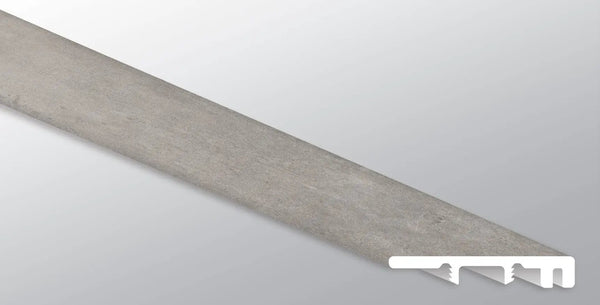 Trecento Mountains Gray Semi Gloss End Cap Lvt Moldings 1.5x0.25