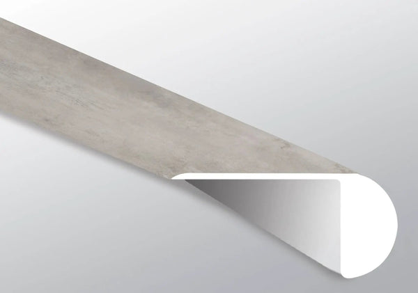 Trecento Mountains Gray Semi Gloss Overlap Stair Nose Lvt Moldings 2.23x1.03