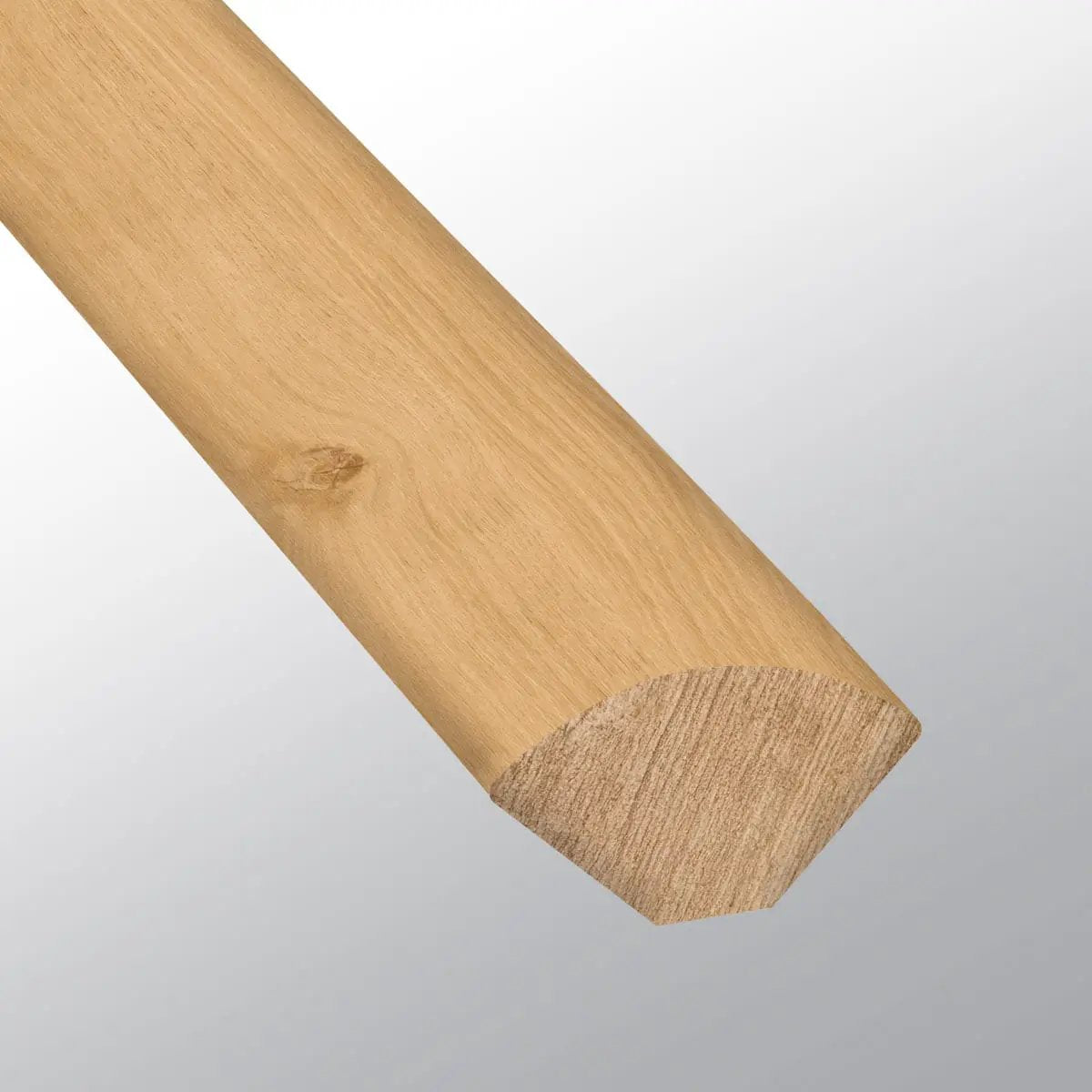 Acclima Mt Sande Semi Gloss Quarter Round Wood Look Lvt Moldings 0.64x0.75 close up