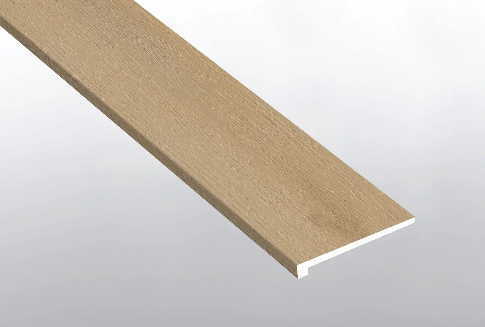 Xl Studio Quillian Semi Gloss Wood Look Lvt Moldings 12x1.25 close up