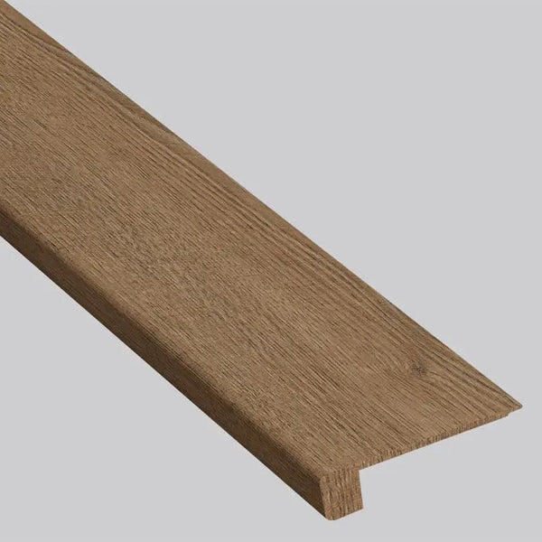Shorecliffs Roghan Semi Gloss Flush Stair Nose End Cap Wood Look Rigid Core Moldings 4.53x0.94