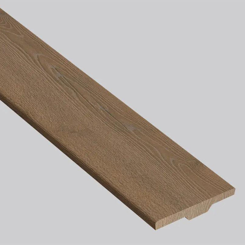 Shorecliffs Roghan Semi Gloss T Molding Wood Look Rigid Core Moldings 1.77x0.28 close up