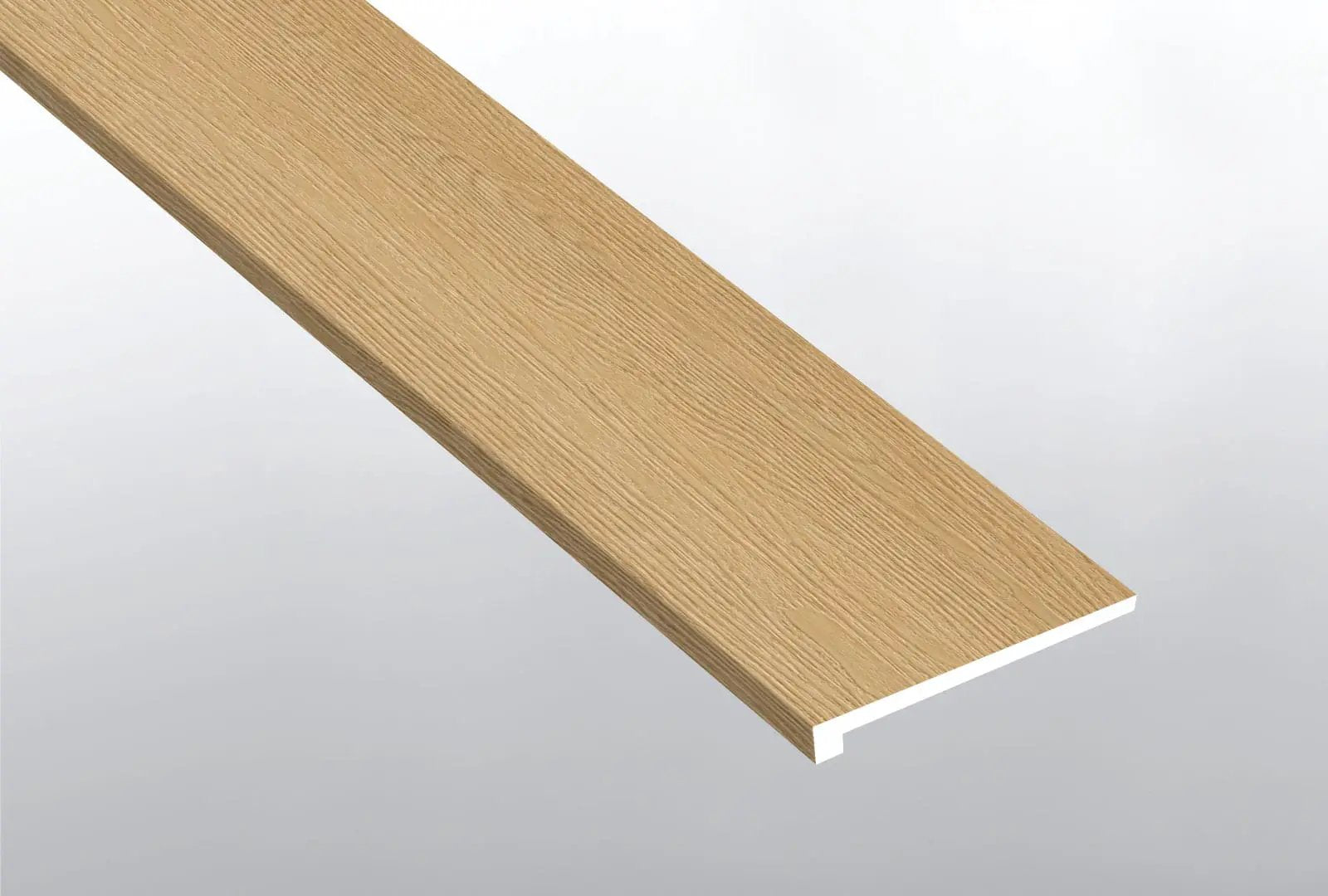 Xl Studio Roswell Semi Gloss Wood Look Lvt Moldings 12x1.25 close up