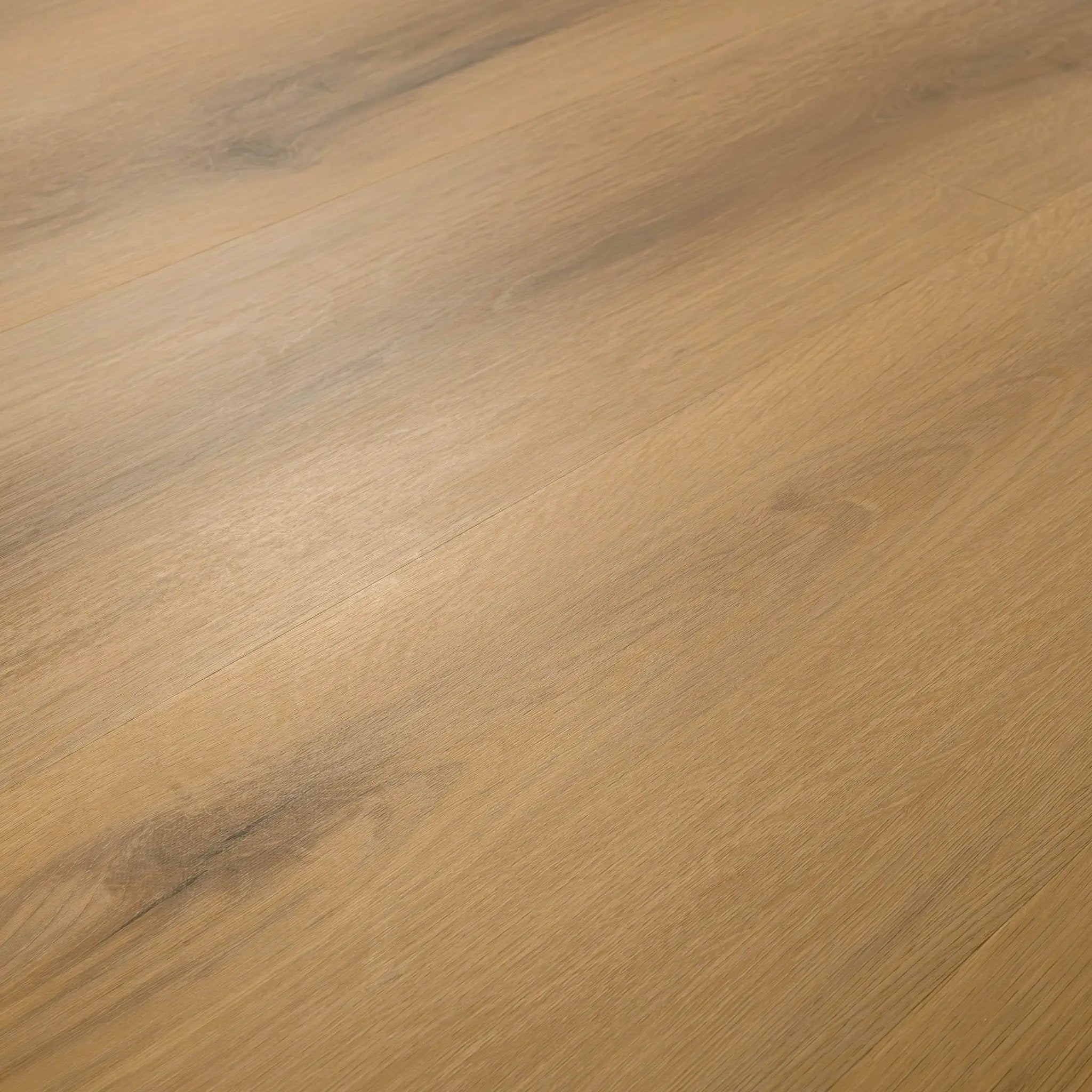 Laurel Scandi Semi Gloss Quarter Round Wood Look Lvt Moldings 0.64x0.75 angled view