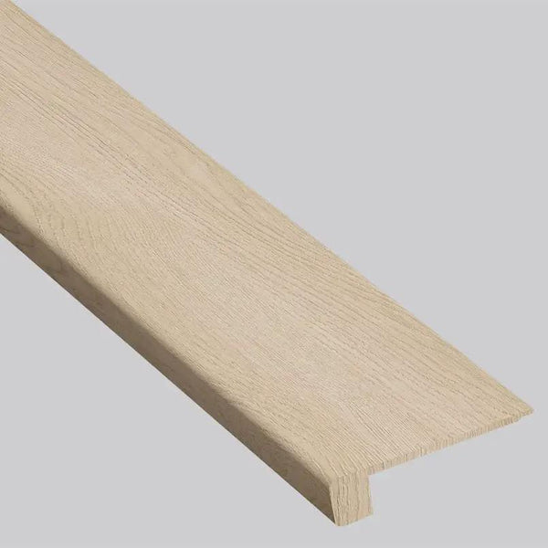 Shorecliffs Schertz Oaks Semi Gloss Flush Stair Nose End Cap Wood Look Rigid Core Moldings 4.53x0.94