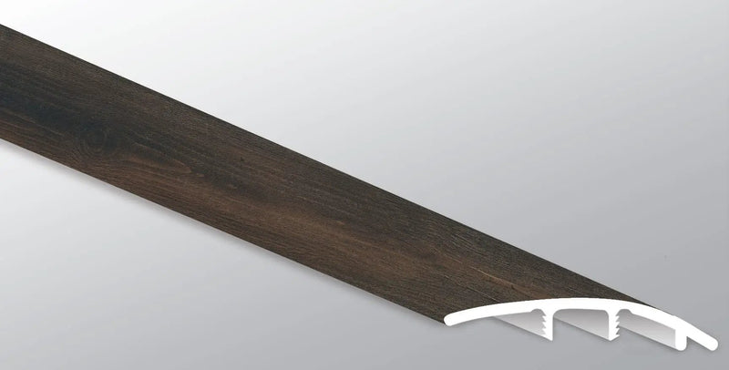 Cyrus Stable Semi Gloss Stair Riser Wood Look Lvt Moldings 1.77x0.345 close up