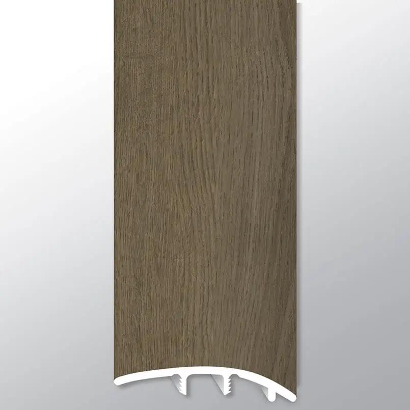 Ashton 2.0 Sunnyset Semi Gloss Stair Riser Wood Look Lvt Moldings 1.77x0.345 close up
