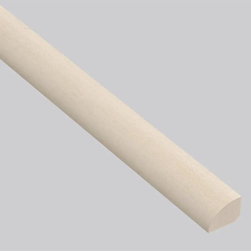 Shorecliffs Sunny Shake Semi Gloss Quarter Round Wood Look Rigid Core Moldings 0.64x0.75 close up