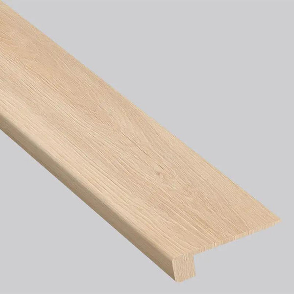 Smithcliffs Sunnyvale Semi Gloss Flush Stair Nose End Cap Wood Look Rigid Core Moldings