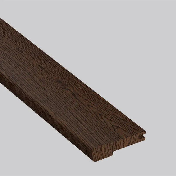 Ladson Thornburg Brushed Flush Stair Nose End Cap Wood Look Moldings 3x0.5