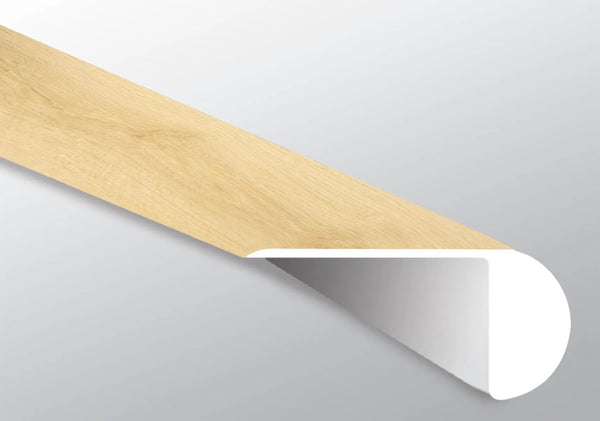 Laurel Tranquilla Semi Gloss Overlap Stair Nose Wood Look Lvt Moldings 2.23x1.03