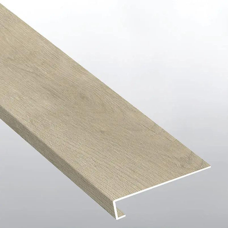 Wayne Parc Waldron Semi Gloss Wood Look Lvt Moldings 12x1.25 0.18 inch close up