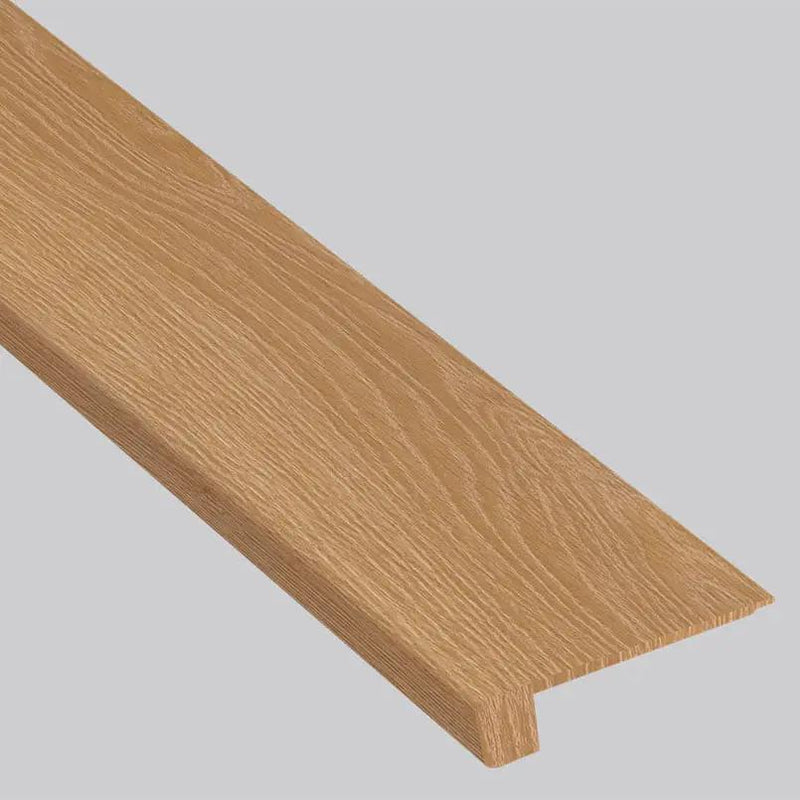 Shorecliffs Wallingford Blonde Semi Gloss Flush Stair Nose End Cap Wood Look Rigid Core Moldings 4.53x0.94 by MSI Surfaces