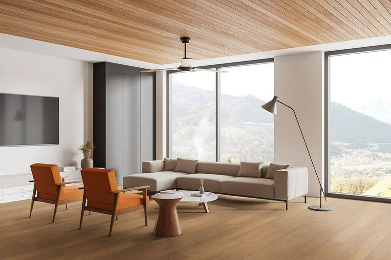 Shorecliffs Wallingford Blonde Semi Gloss T Molding Wood Look Rigid Core Moldings 1.77x0.28 by MSI Surfaces