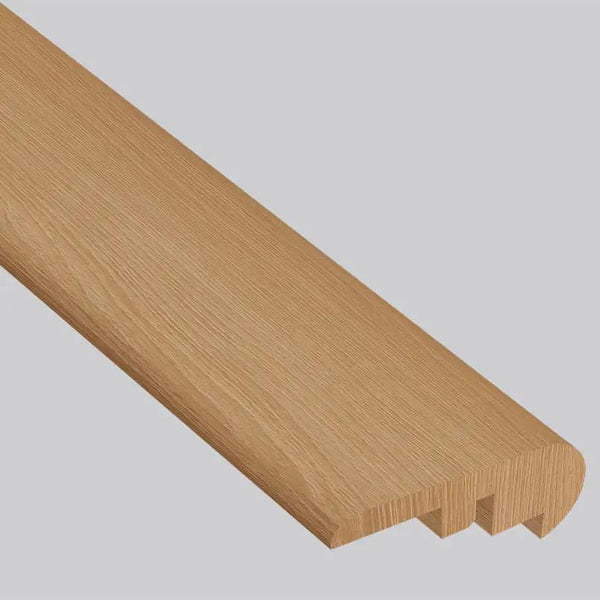 Shorecliffs Wallingford Blonde Semi Gloss Overlap Stair Nose Wood Look Rigid Core Moldings 2.23x1.03