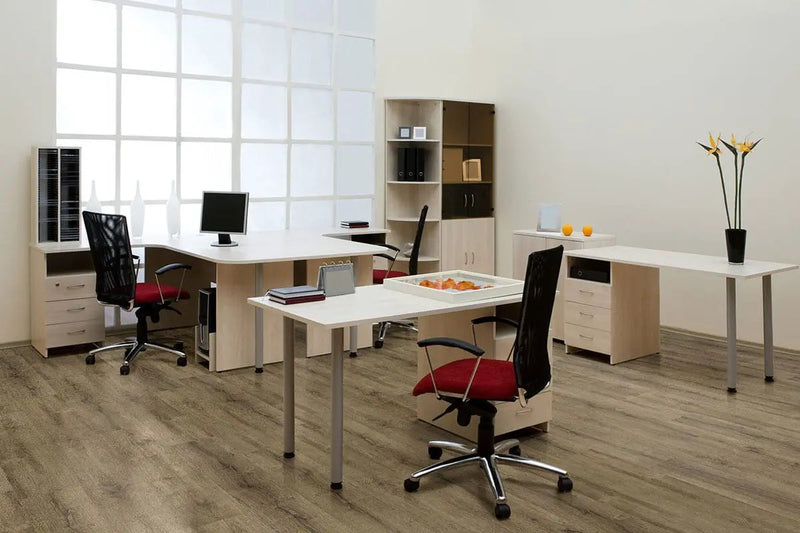Cyrus Walnut Waves Semi Gloss End Cap Wood Look Lvt Moldings 1.5x0.25 in a finished room