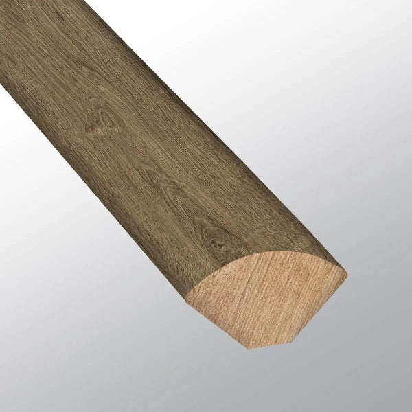 Cyrus Walnut Waves Semi Gloss Quarter Round Wood Look Lvt Moldings 0.64x0.75