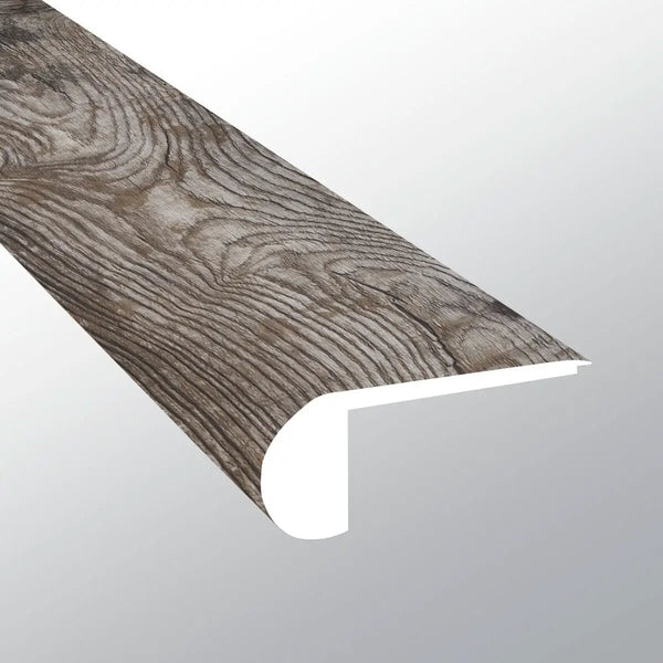 Cyrus Weathered Brina Semi Gloss Flush Stair Nose Wood Look Lvt Moldings 2.75x0.75