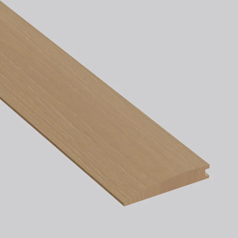 Ladson Whitlock Brushed Stair Riser Wood Look Moldings 2x0.5 close up