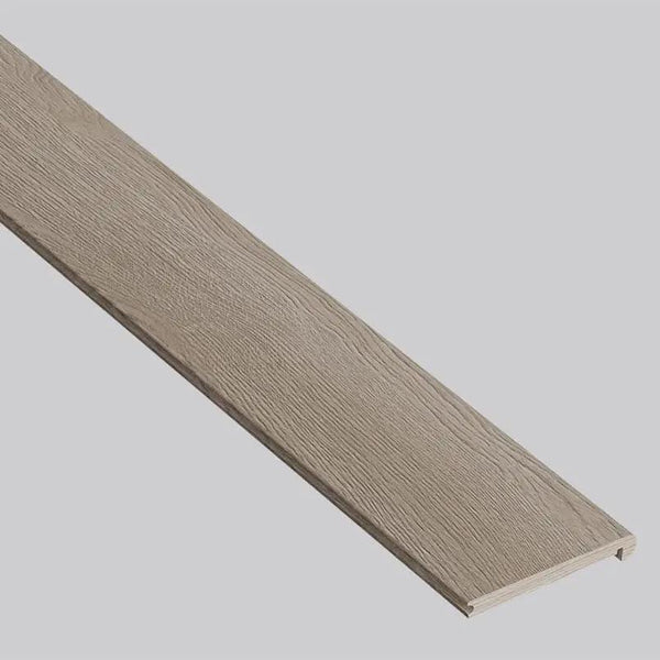 Shorecliffs Wixom Valley Semi Gloss Flush Stair Nose Wood Look Rigid Core Moldings 4.53x0.94