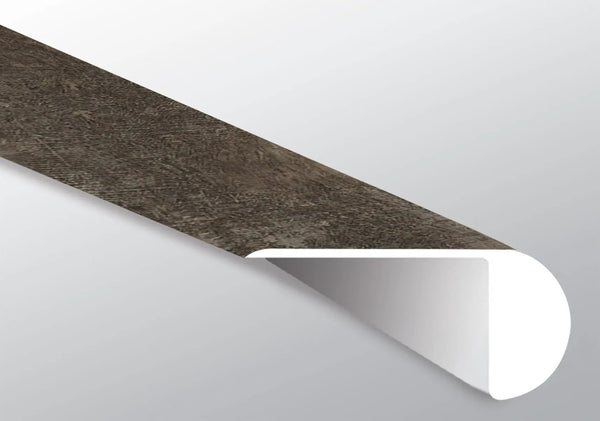 Cyrus Wolfeboro Semi Gloss Overlap Stair Nose Wood Look Lvt Moldings 2.23x1.03