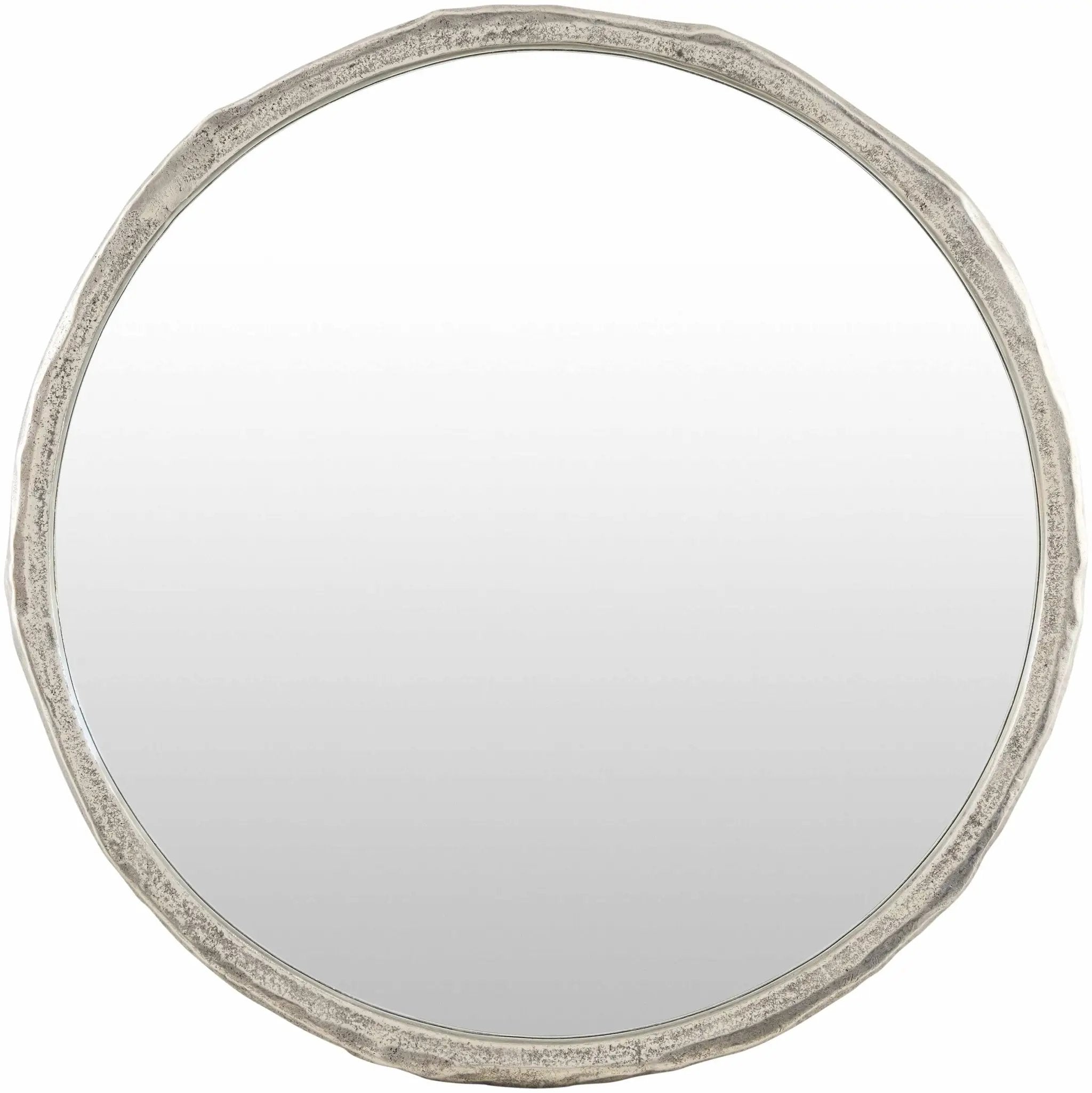 Vallelado Metallic - Nickel Accent Mirror by Boutique Rugs