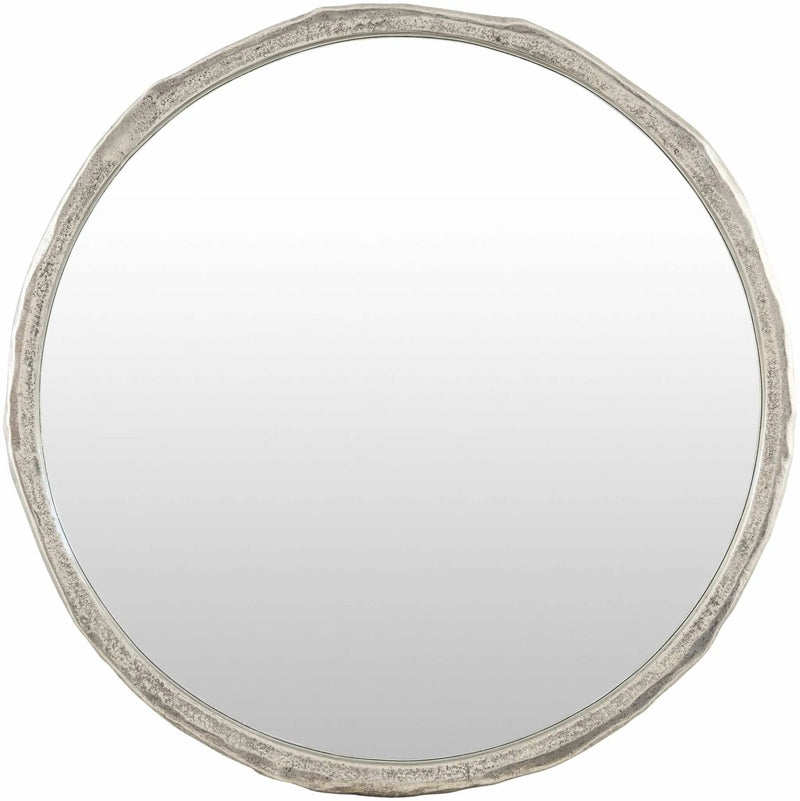 Vallelado Metallic - Nickel Accent Mirror by Boutique Rugs