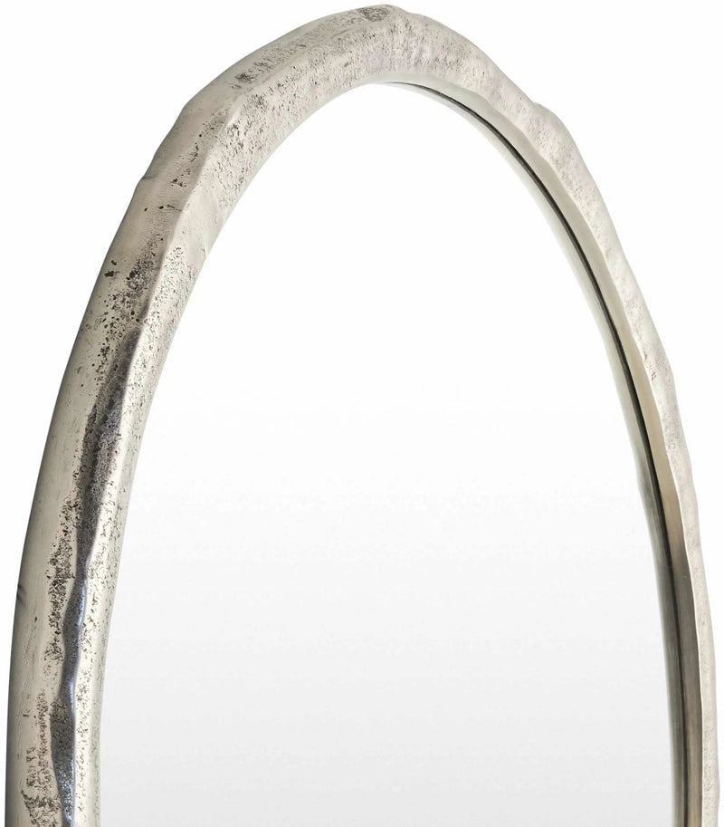 Vallelado Metallic - Nickel Accent Mirror by Boutique Rugs