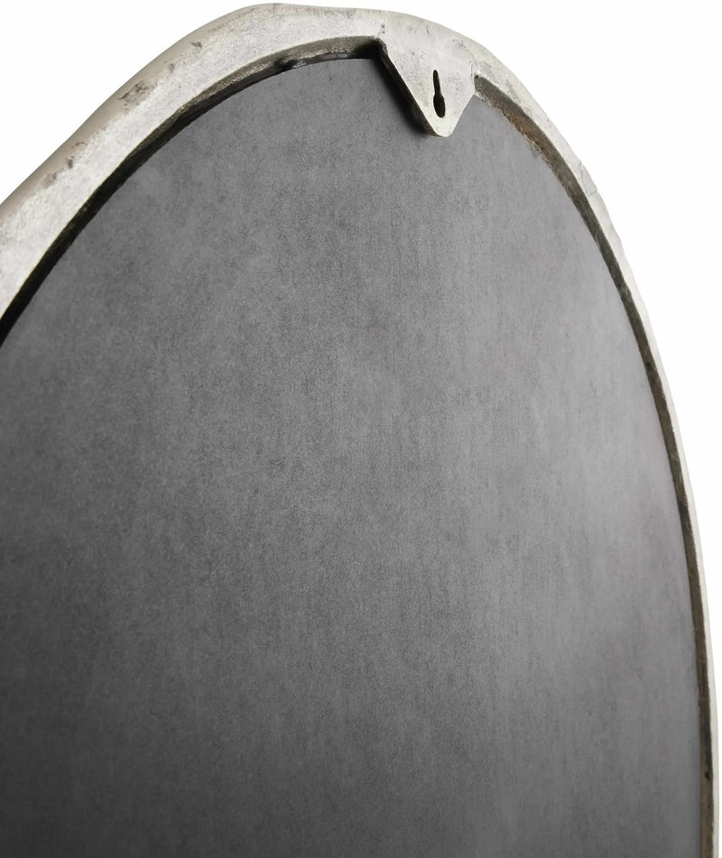 Vallelado Metallic - Nickel Accent Mirror by Boutique Rugs