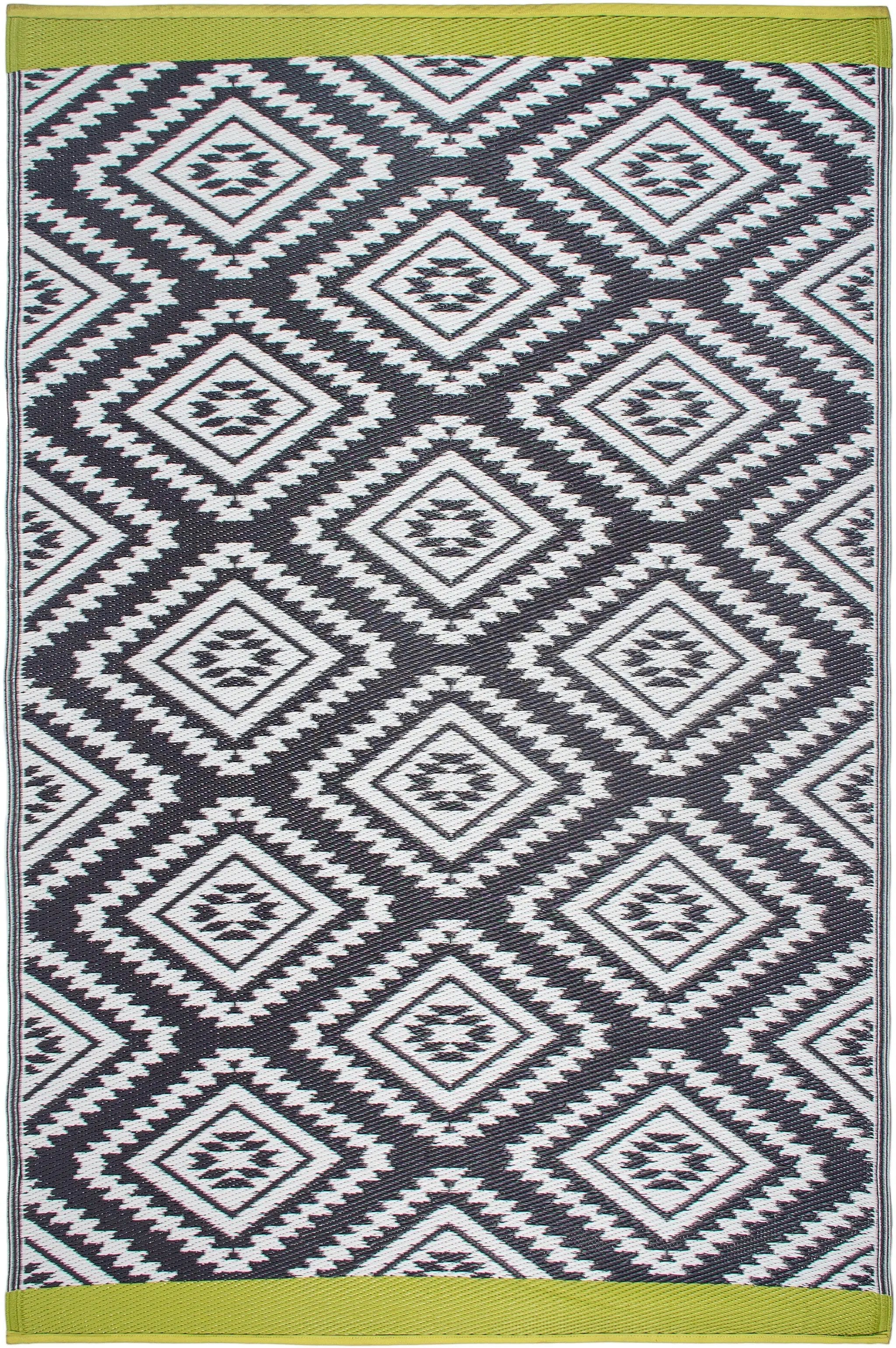 Valencia - Gray Outdoor Rug for Patio FINAL SALE by Fab Habitat