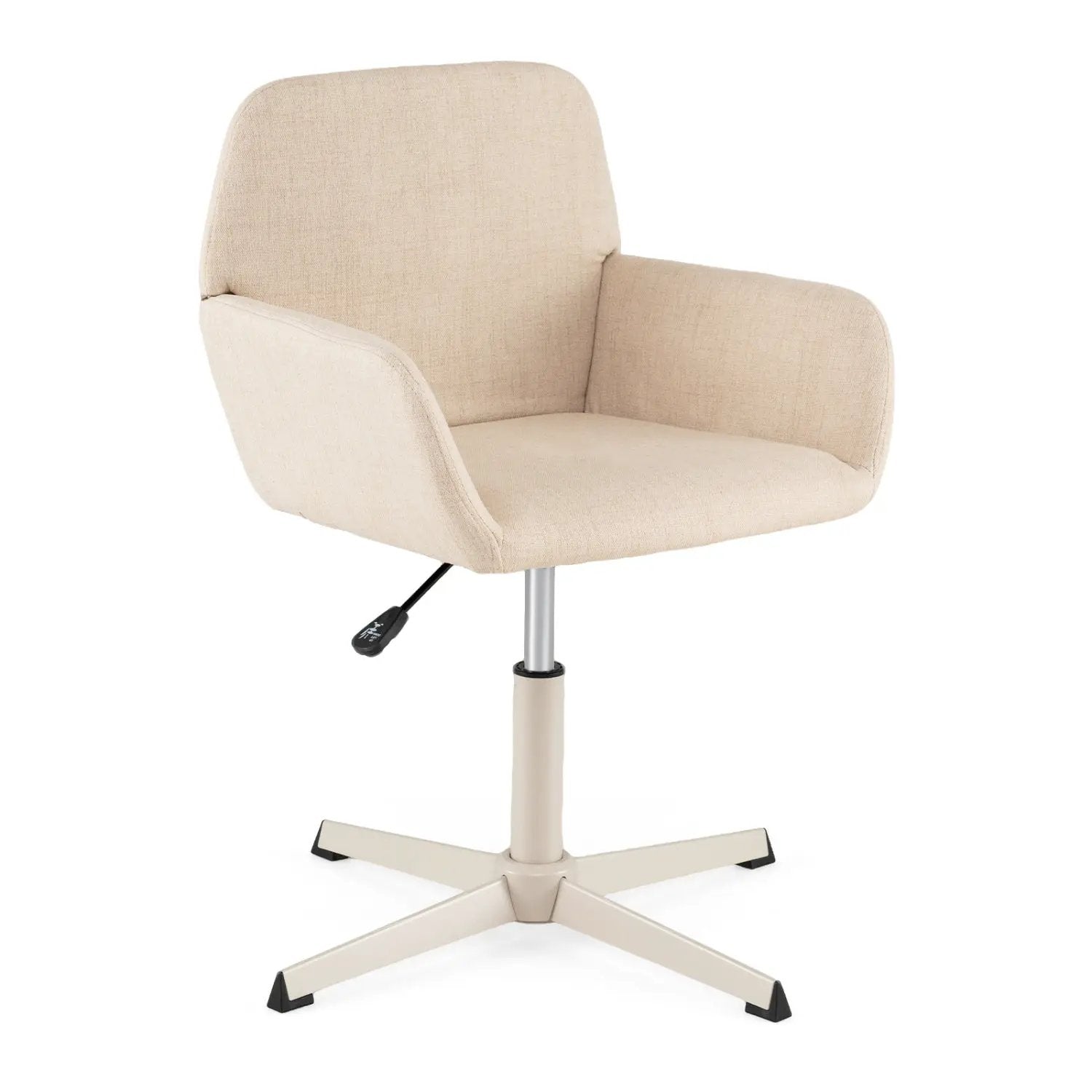 Swivel Vanity Chair with Adjustable Height and Back Support by DirectDeals