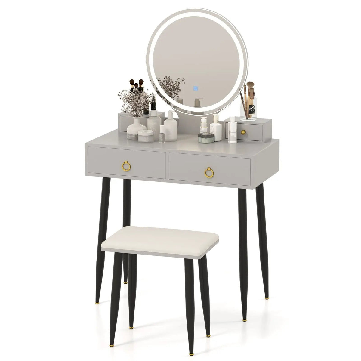 Vanity Table Set with Mirror, photo 3 of 9