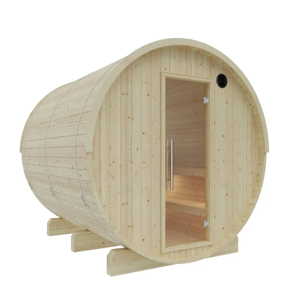 Vassa Finnish Barrel Sauna with WiFi Heater - Finnish Sauna Builders, photo 8 of 21