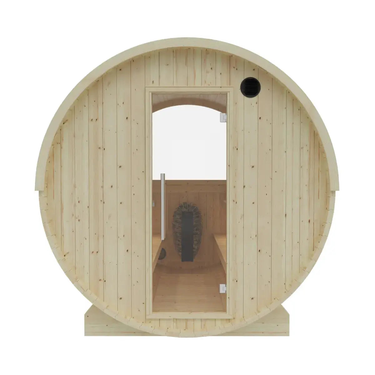 Vassa Finnish Barrel Sauna with WiFi Heater - Finnish Sauna Builders, photo 9 of 21