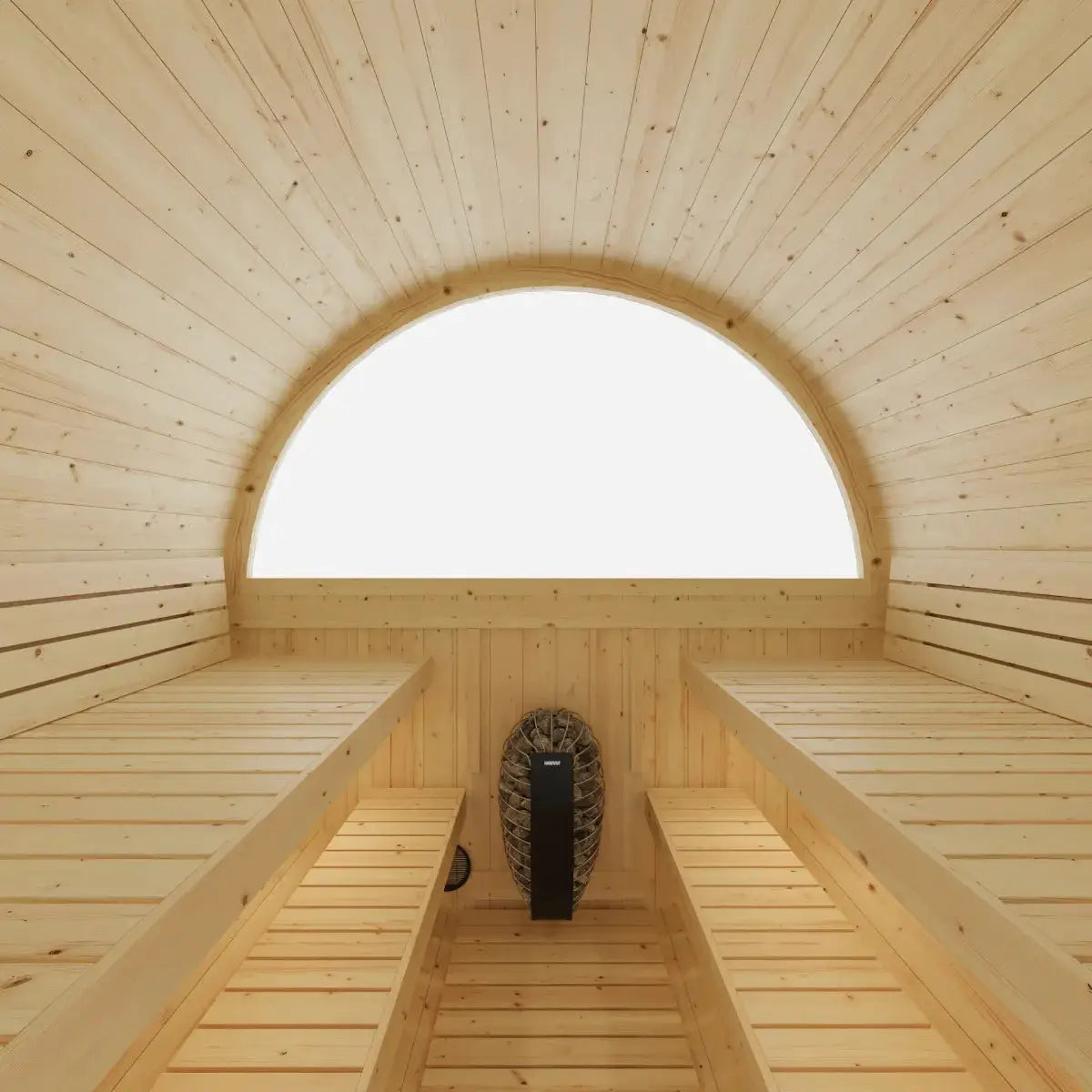 Vassa Finnish Barrel Sauna with WiFi Heater - Finnish Sauna Builders, photo 14 of 21
