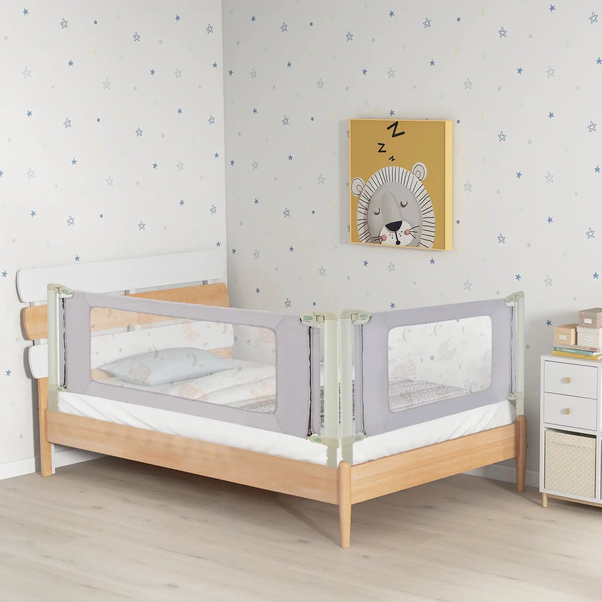 Vertical Lifting Bed Rail for Toddlers with Double Lock, photo 2 of 10