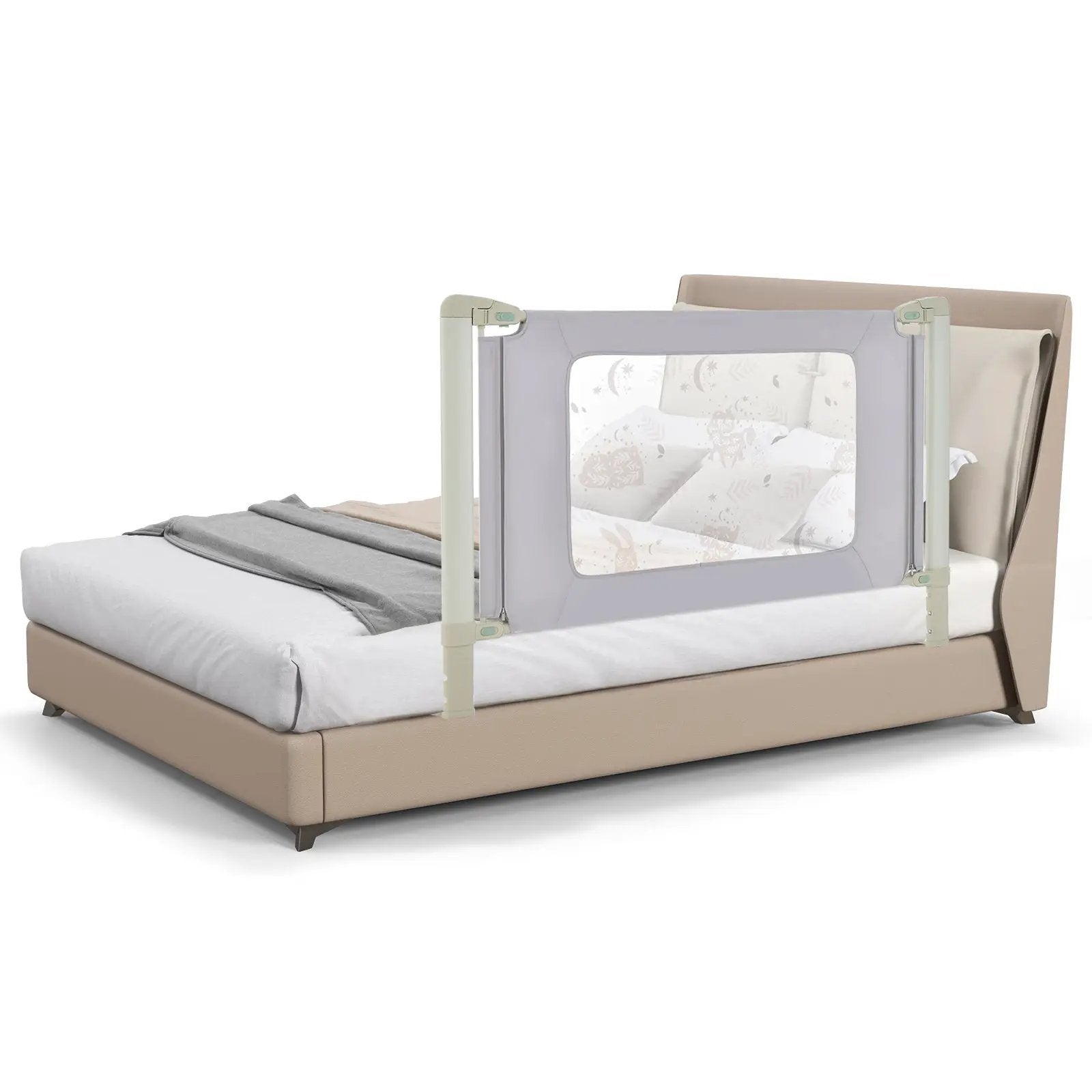 Vertical Lifting Bed Rail for Toddlers with Double Lock by DirectDeals